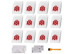 17 sacos de pó para aspiradores de pó Miele FJM AirClean 3D Efficiency Canister
