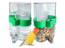 2 Unidades de Comedouros Automáticos AQUAFORGE, 450 g, Dispensador de Sementes