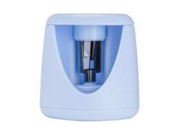 Apontador de lápis elétrico recarregável com desligamento automático, ideal para crianças, estudantes e salas de aula. Fácil de usar.