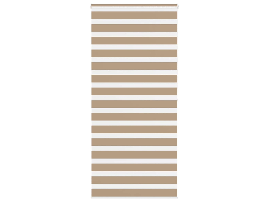 Vidaxl Cortina De Zebra 105x200 Cm Largura Do Tecido 100,9cm Poliéster