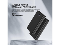 Bateria Portátil LAXISCREED 27000mah Fast Charge