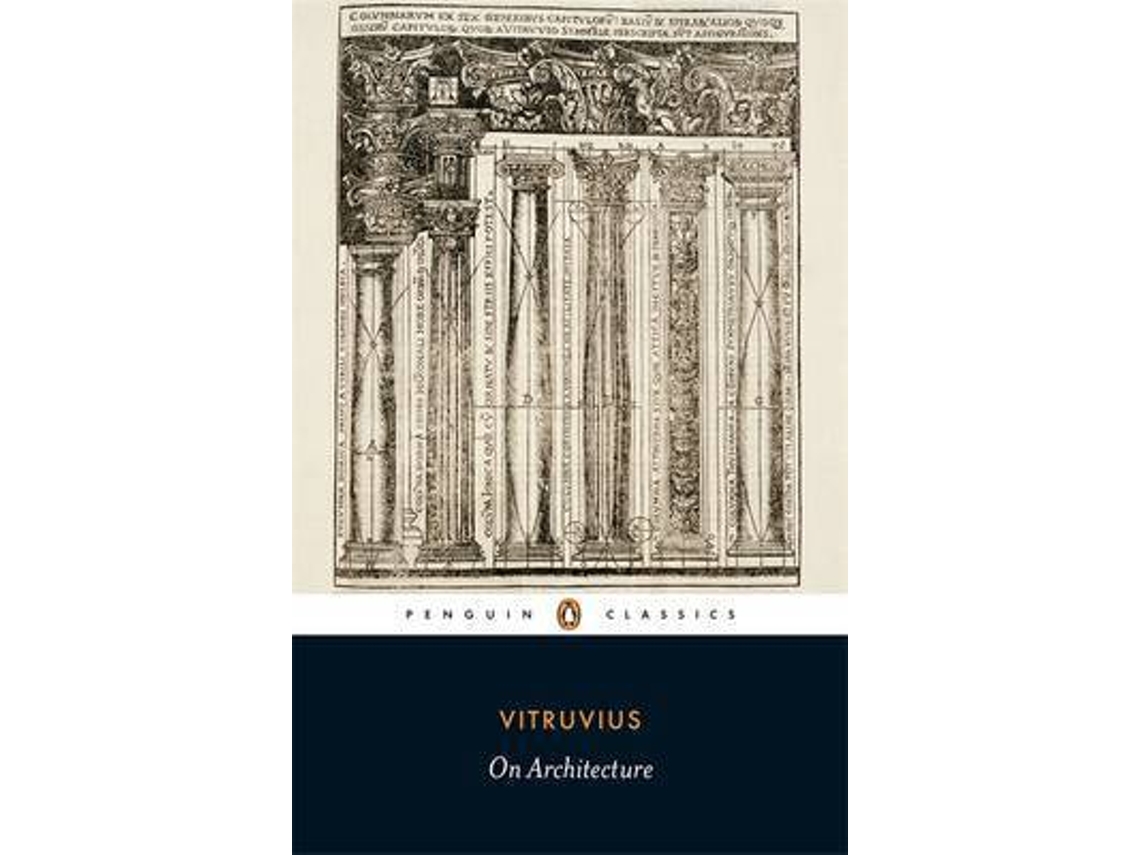 Livro On Architecture de Vitruvius (Inglês)