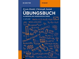 Livro Übungsbuch Allgemeine und Anorganische Chemie de Gruyter Studium German Edition de Erwin Riedel Christoph Janiak (Alemão)