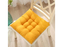 Conjunto De 4 Almofadas Quadradas Algodão Para Cadeiras Interior E Exterior, Adequadas Para Cadeiras De Vime, Cadeiras