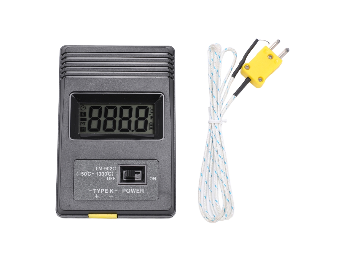 Termômetro Digital Tm 902c, Alta Precisão, 50℃ a 1300℃, S/MARCA