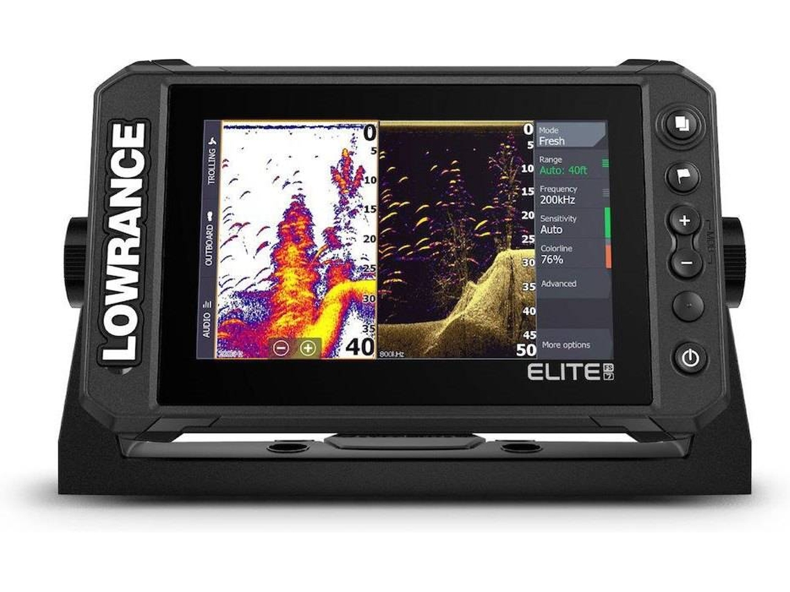 Sonda LOWRANCE Elite Fs7 Sem Transductor Preto