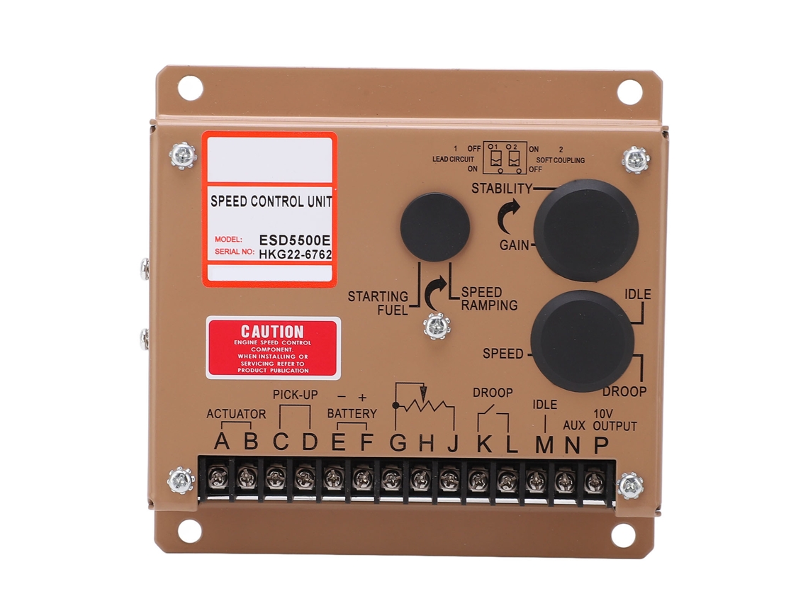 Controlador de velocidade do motor elétrico para diesel 12V 24VDC ESD5500E