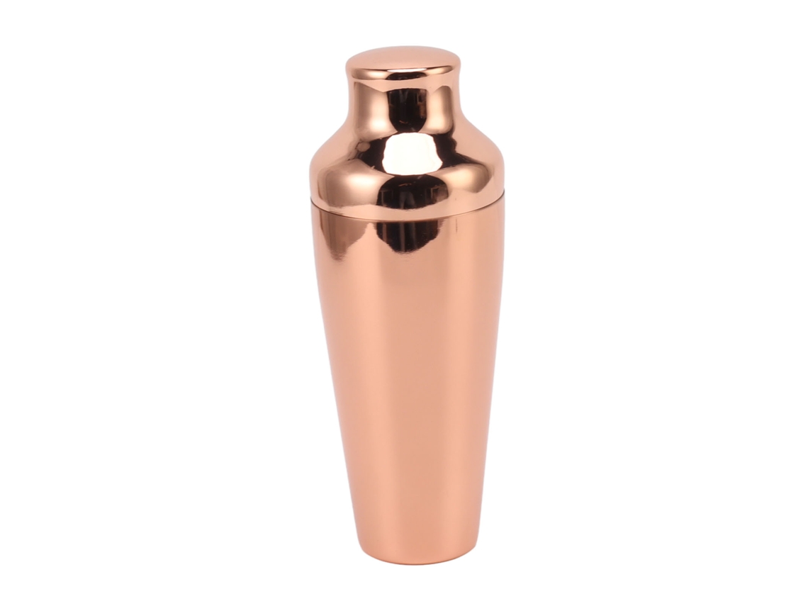 Coqueteleira de Aço Inoxidável 304 French Style para Drinks Misturados Dourado Rosa