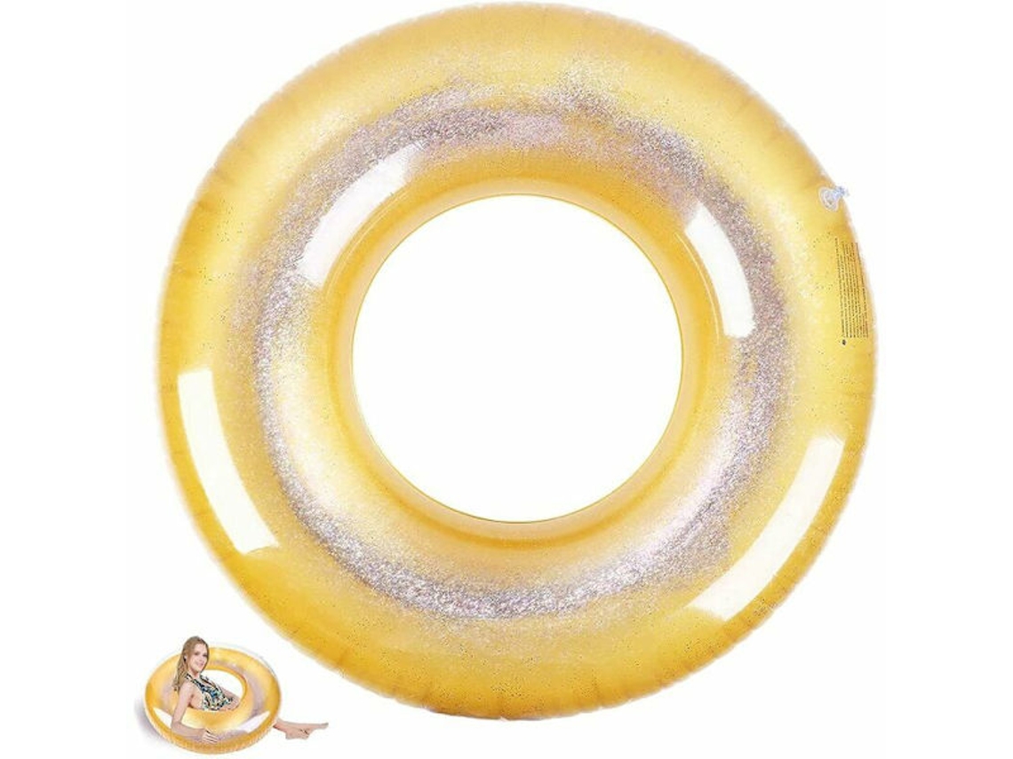 Boia para piscina com lantejoulas e formato de barco AQUAFORGE