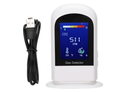 Laxiscreed Detecta Dióxido De Carbono E Mede Temperatura E Humidade Com Monitor De Qualidade Do Ar