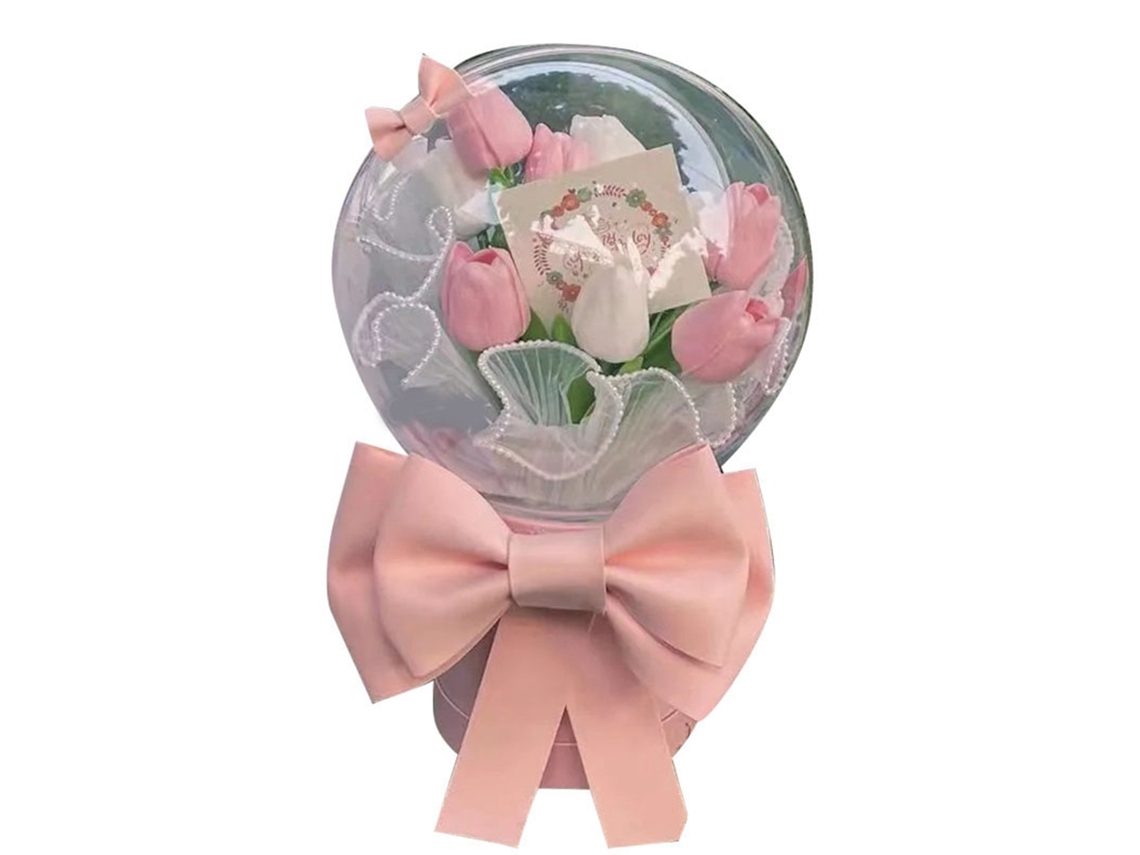 Buquê de Tulipas Artificiais Diy para Namorada Exquisitas