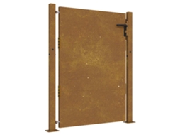 Portão de Jardim 100x150 Cm Aço Corten MAISON EXCLUSIVE