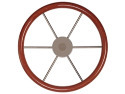 Leme de Roda Anelar de Mogno Kw Castanho 380 Mmvetus