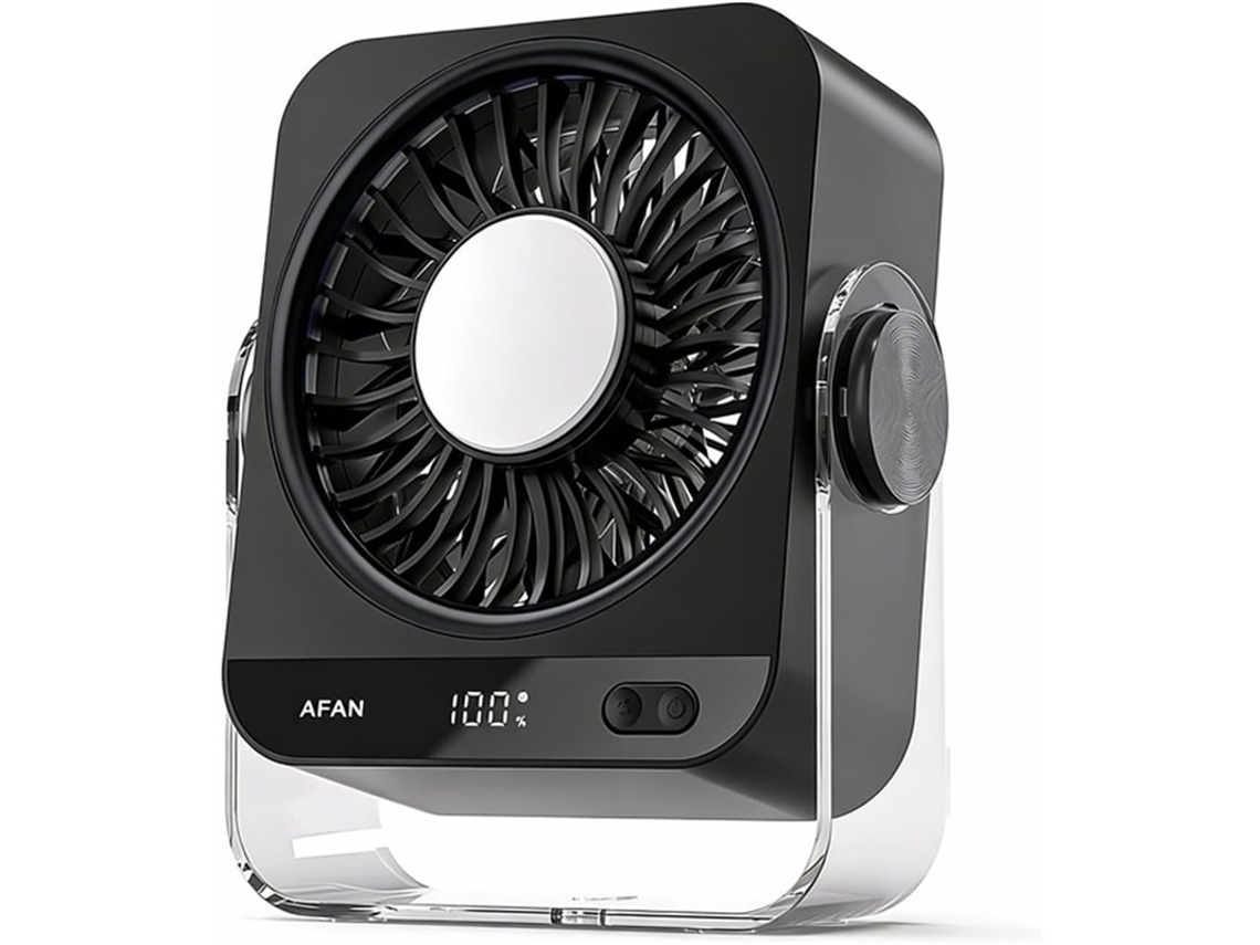 Ventilador Black Ice 5 Vel Montagem Parede/mesa Longa Duração