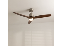 Create - Wind Stylance Natural Wood - Ventoinha De Teto 40w Silencioso 100% Madeira Vários Tamanhos