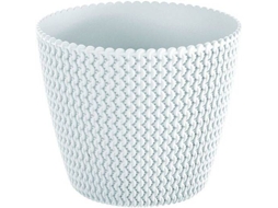 Vaso PROSPERPLAST Splofy (Branco - 18.7 x 18.7 x 15.8 cm)