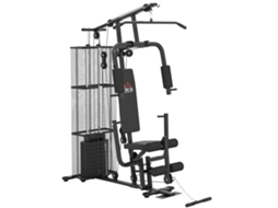 Máquina de Pesos 45 Kg (estribos Perna, Carga 120 Kg, 150x110x210 Cm, Preto)