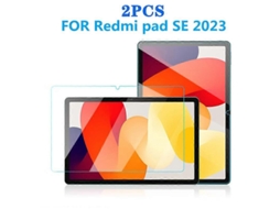 2 Películas Protetoras De Tela De Vidro Temperado Hd Para Xiaomi Redmi Pad Se 11 Polegadas Yunzii (2023)