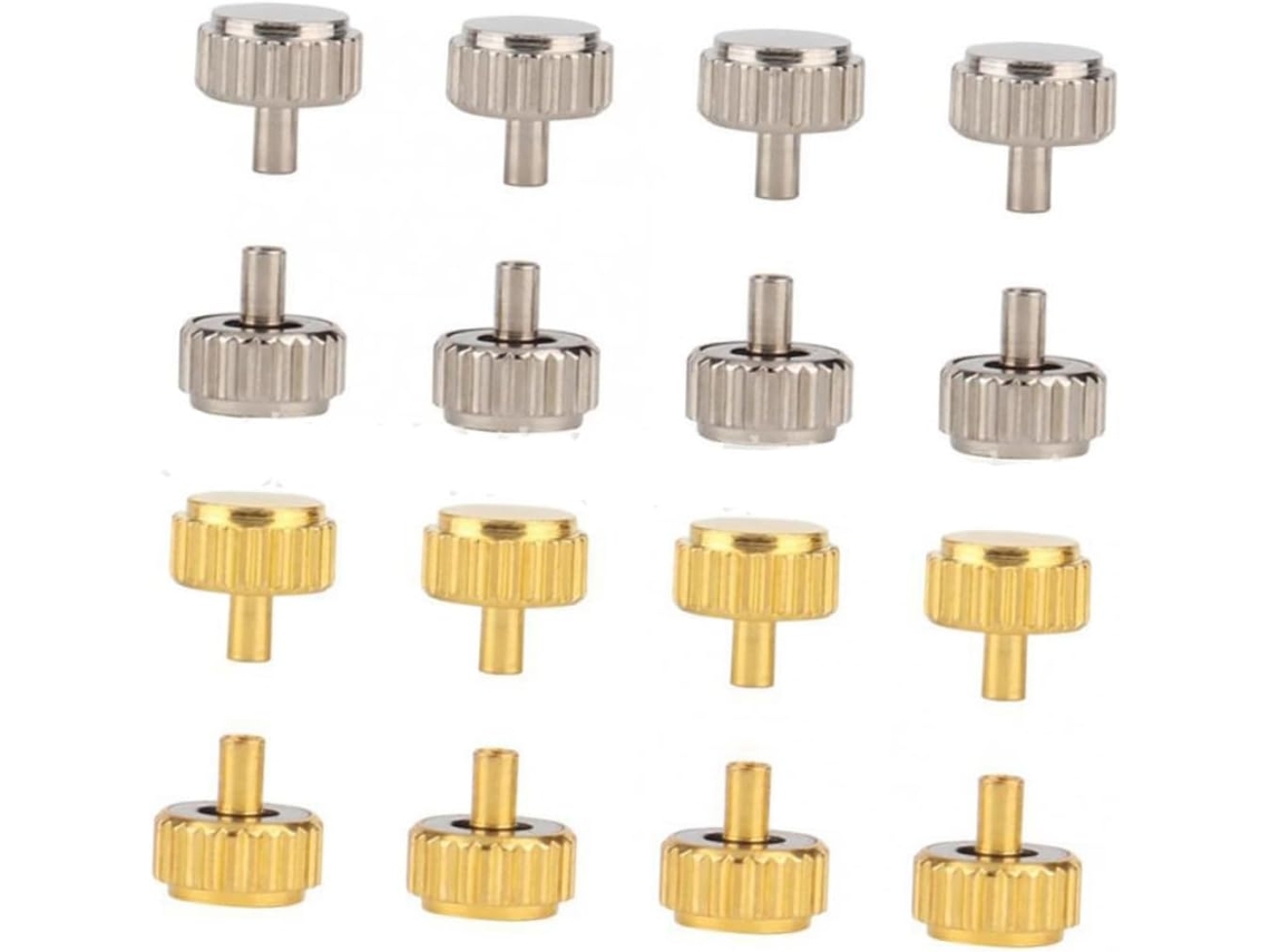 Kit De Reparo Profissional Com 300 Peças Para Coroas Planas E Hastes De Relógio À Prova D'água.