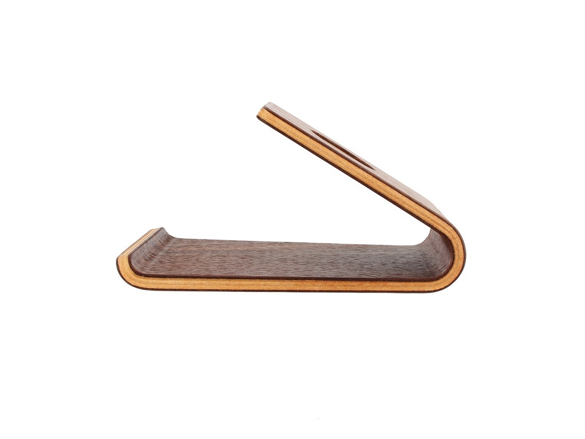 Suporte de Bambu e Madeira Antiderrapante EOOCOO