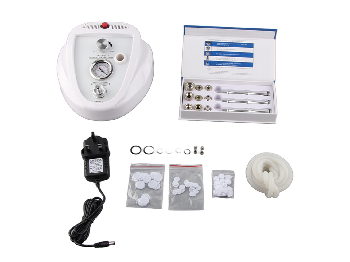 Máquina Microdermoabrasão Peeling Facial Limpeza Rejuvenescimento Cutâneo
