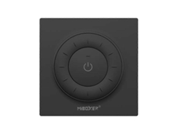 Miboxer K3 2.4g Controle Remoto Com Painel De Temperatura De Cor E Roda Giratória, Dimmer Ajustável, Sem Fio Para Lâmpadas, Preto