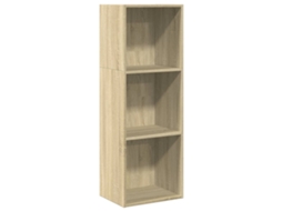 Bookcase, Bookcases Vidaxl Marrom Madeira Processada (n/a)