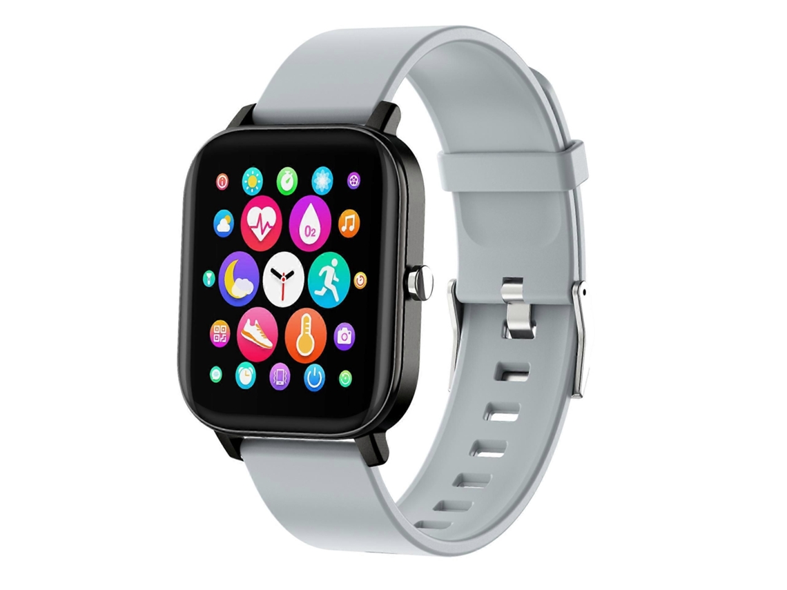 Relógio Inteligente, Smartwatch Com Tela Totalmente Sensível Ao Toque, Compatível Com Monitoramento De Atividades Físicas