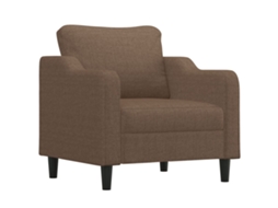 Sofa Chair, Sofa Chairs Vidaxl Marrom Tecido (n/a)