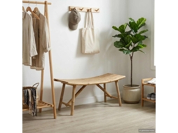 Vidaxl Banco De Jardim 110 X 45 X 50 Cm Bambu Natural Retangular
