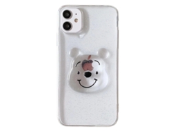Capa LAXISCREED Urso 3d Iphone 11 Transparente