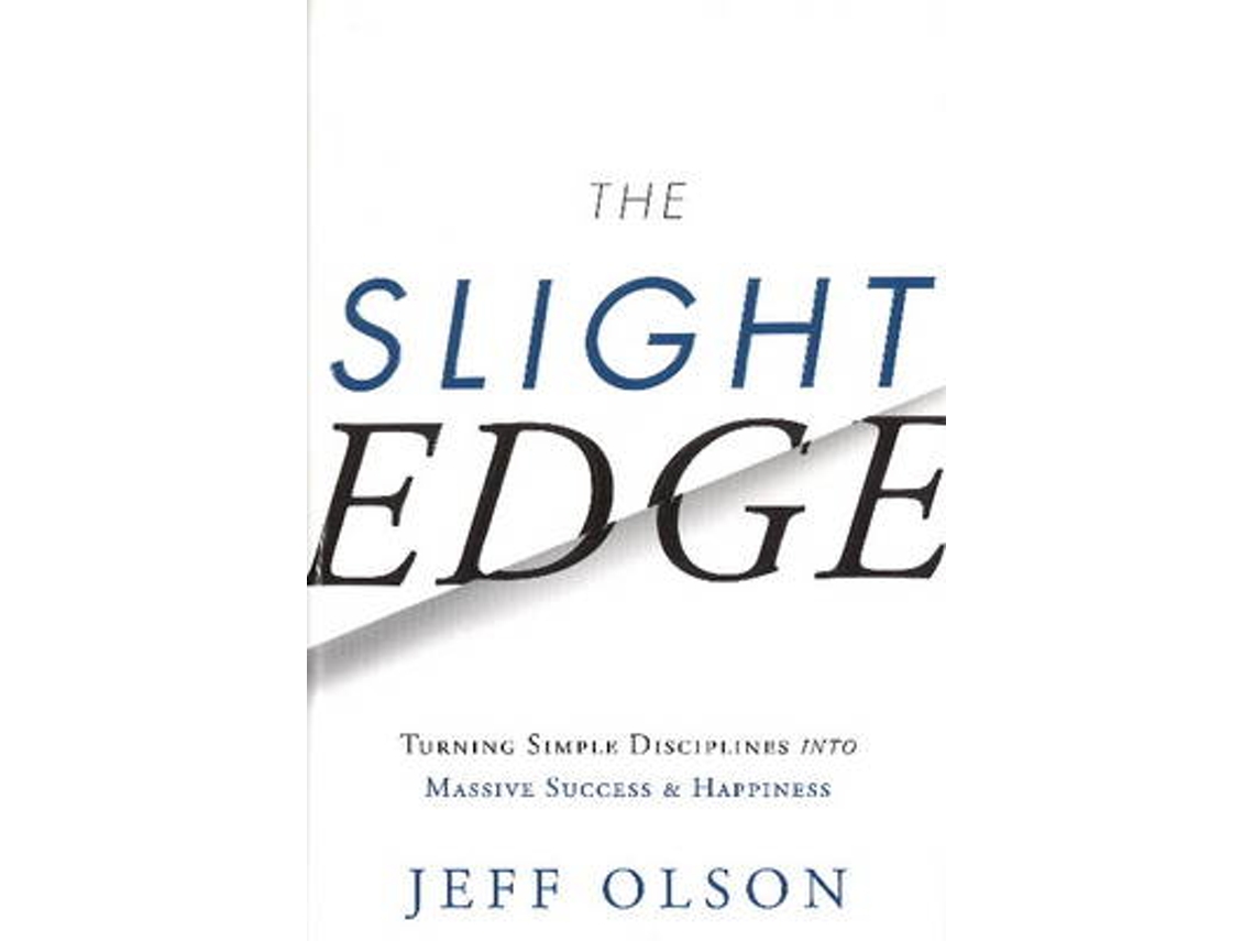 Livro Slight Edge de Jeff Olson e John David Mann (Inglês - Capa Dura)