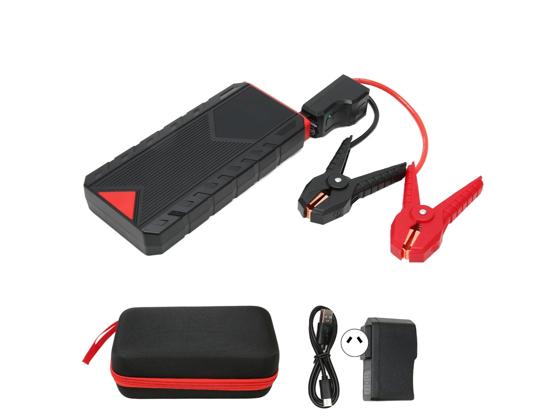 Iniciador De Carro 3000a 30000mah 12v Com Display Digital
