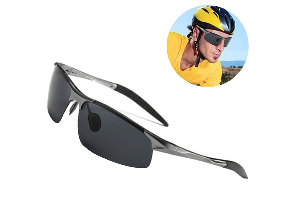 Acessórios Desporto Óculos De Sol Masculinos Polarizados Ciclismo Armação  De Bronze Com Lente Cinza Óculos De Sol Masculinos Polarizados P JEIIBRZUI