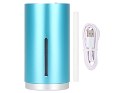 Dispenser de Álcool e Sabão Líquido Sem Contato, Automático, Azul