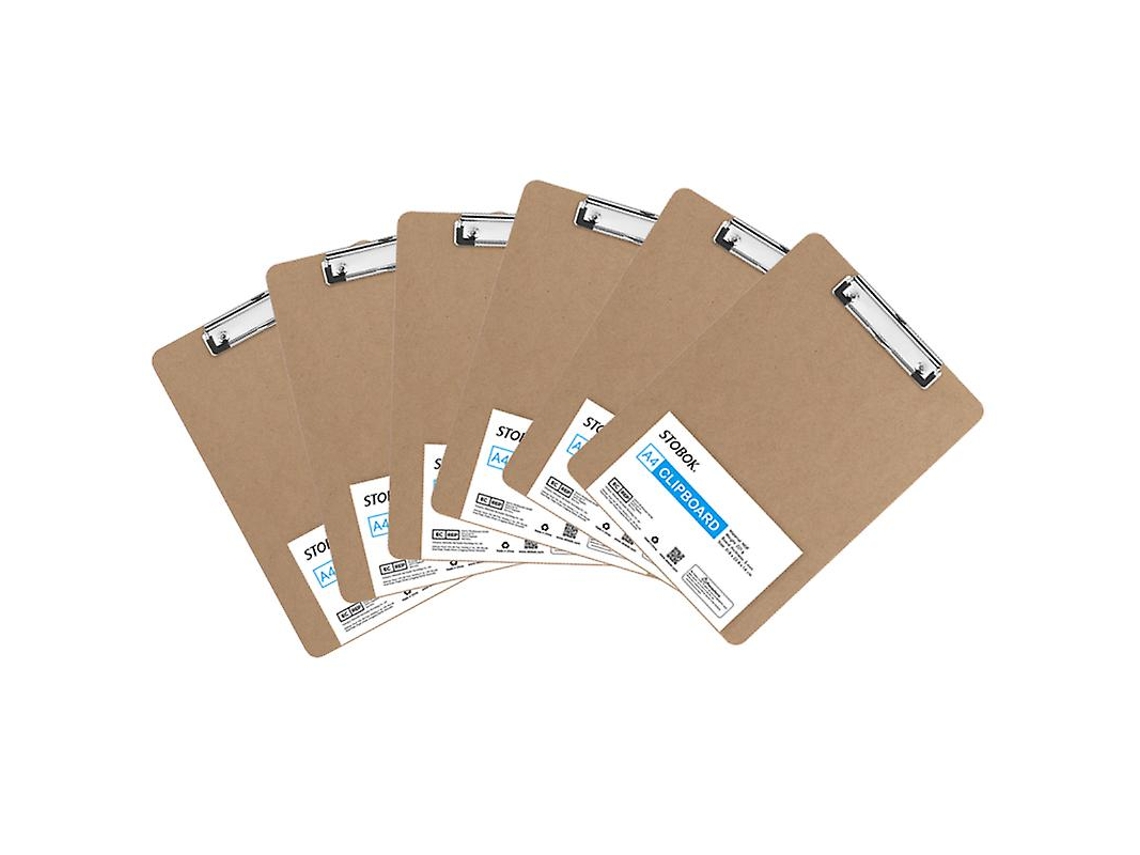 6pcs Clipe De Prancheta Allinless