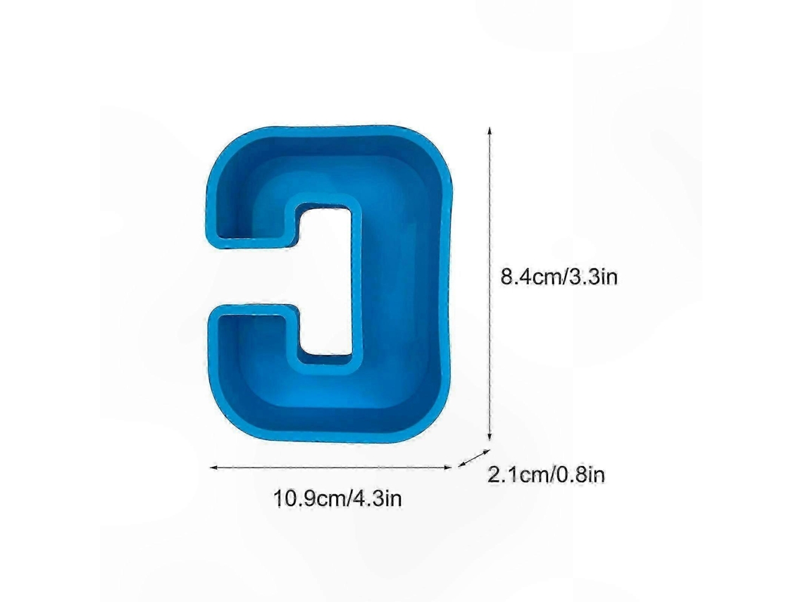 Molde De Bolo Em Forma De Letras 3d Para Assar Bolos E Sobremesas