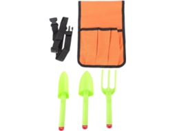 Bolsa De Cintura Para Ferramentas Jardinagem, Cinto Ajustável Em Tecido Oxford 600d Com 3 Ferramentas Para Plantio E