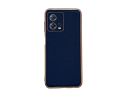 Capa De Couro Com Revestimento Nano Para Motorola Moto S30 Pro Da Série Luolai