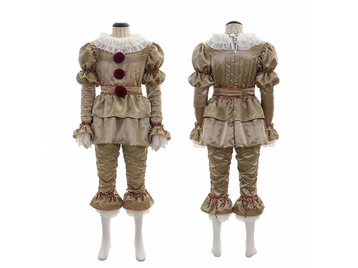 2026 traje de Palhaço Adulto Pennywise para Halloween Stephen King It Cosplay