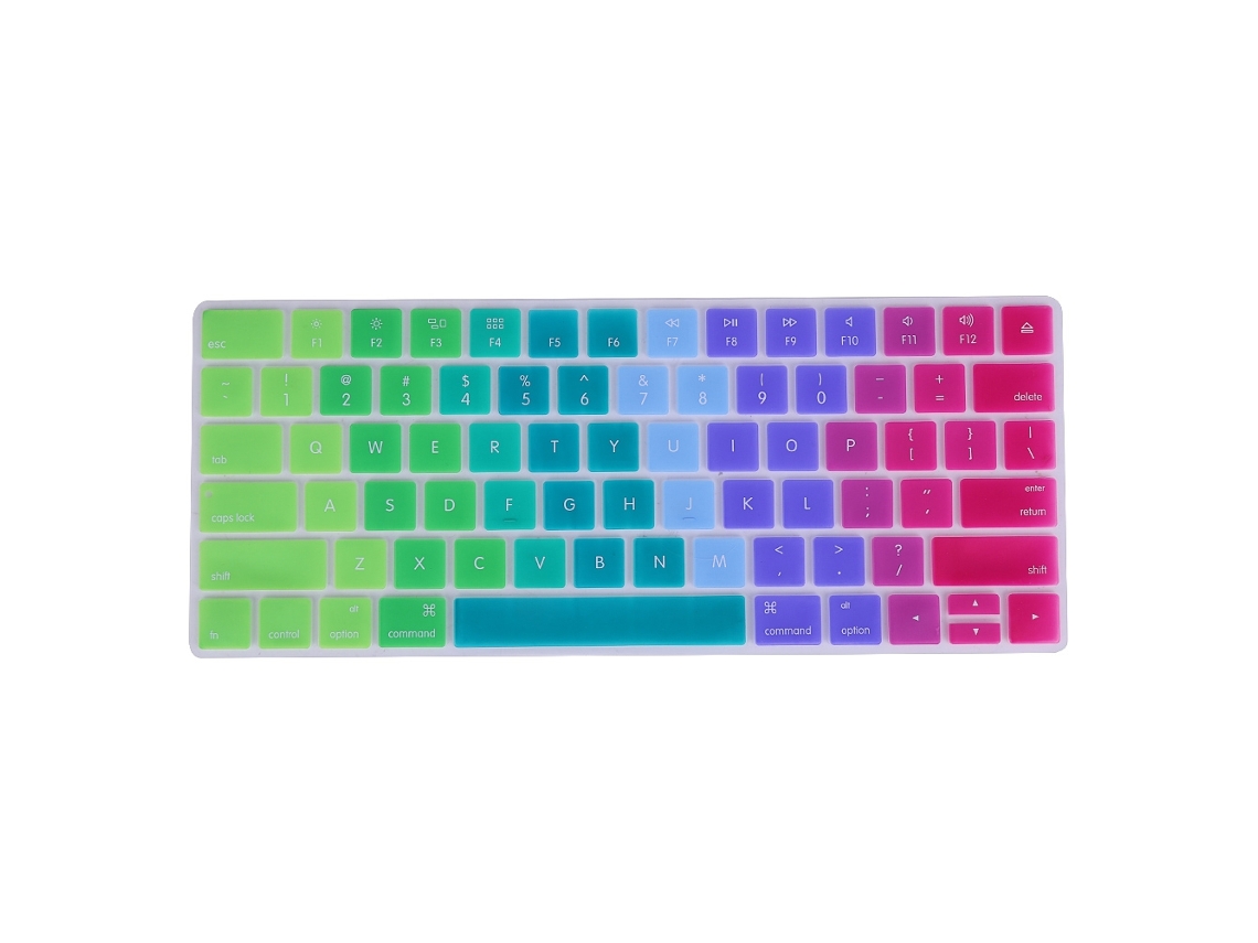 Capa De Teclado (dustproof, Waterproof) Filme Protetor De Teclado Colorido Especial Para Teclado Mágico De Notebook Apple
