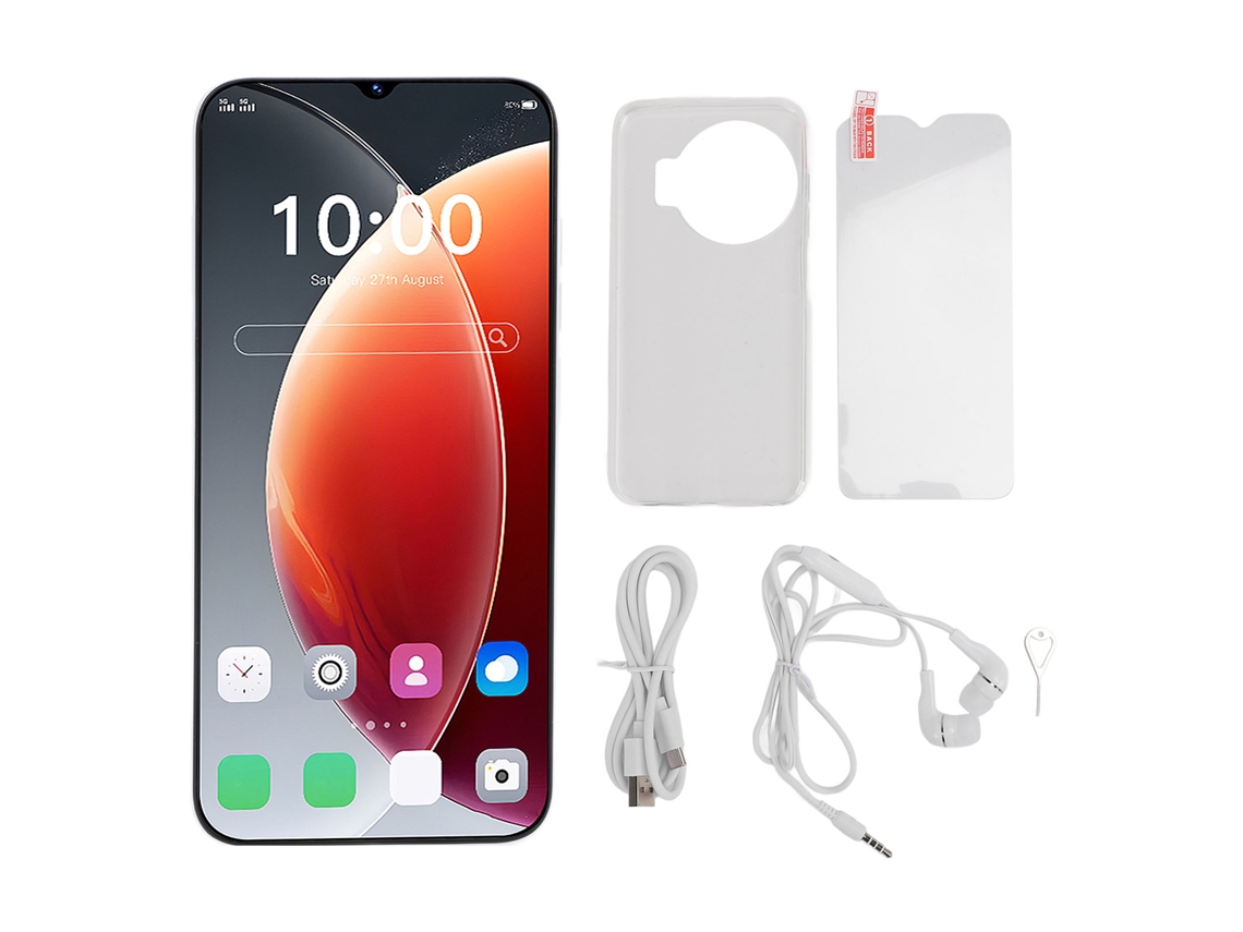 Smartphone Laxiscreed Com Ecrã 6.28", 8gb Ram E 64gb De Armazenamento