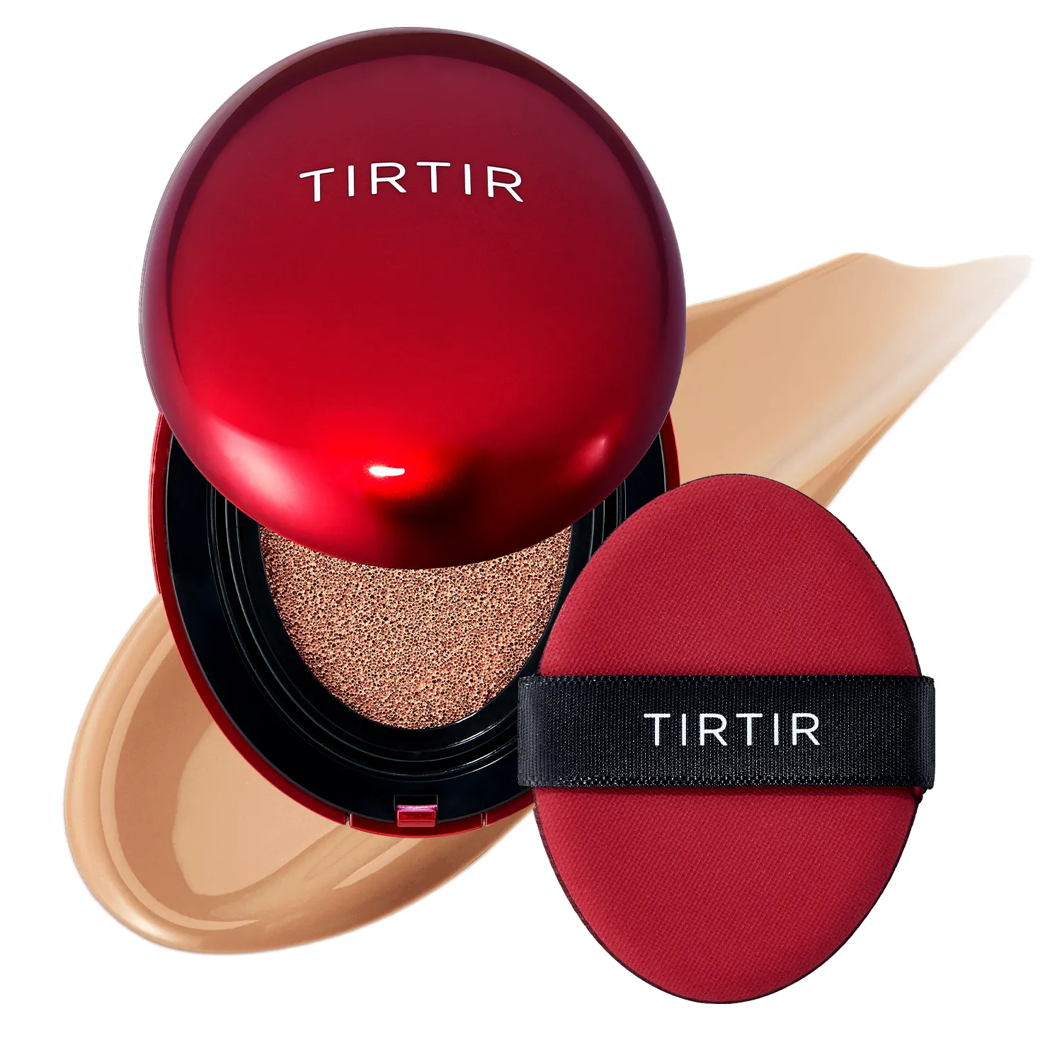Cushion Rojo 29c Taupe Bege Máscara Fit Tir Tir 18g