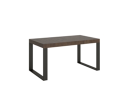 Mesa de Refeição ITAMOBY Tecno Premium (90x160/420 - Painéis em Melamina - Nogueira)