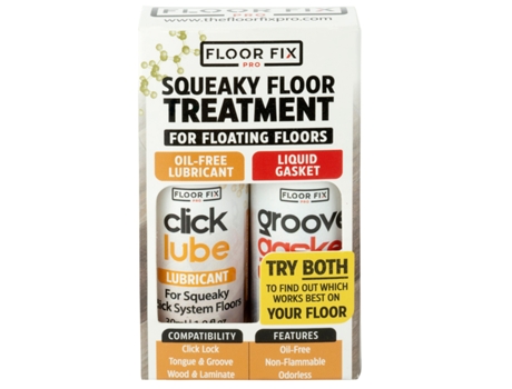 Kit de Diagnóstico de Rangidos de 60ml Floor-Fix Pro - Diagnostique a Causa de Rangidos em Pavimentos de Sistema Click.