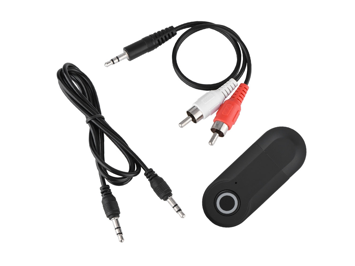 Transmissor E Receptor De Áudio Bluetooth Para Tv, Pc, Adaptador De Áudio 3.5mm, Transmissor
