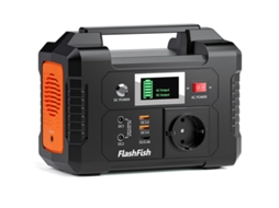 Estação de Energia Portátil E200 200 W 151 Wh com Onda Sinusoidal Pura FLASHFLSH