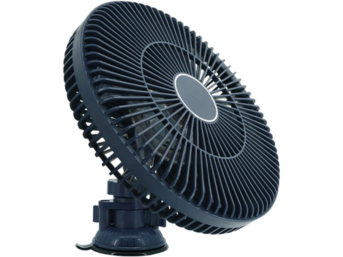 Ventilador Silencioso Sem Escovas Para Carro, 12v 24v, Com Velocidade Ajustável Resfriador De Ar Portátil E Fácil Usar
