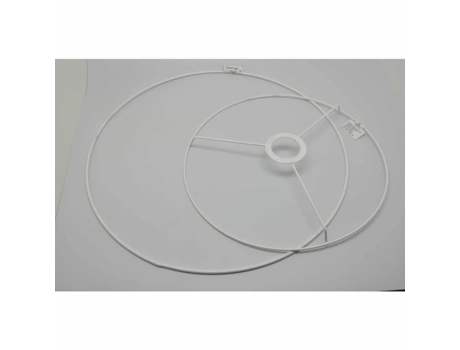 Pendente cônico Ø25 x Ø40 cm - MÉGACRÉA - Branco - Metal - Contemporâneo/Design