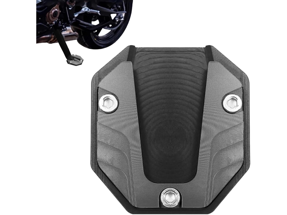 Almofada De Apoio Para Descanso Lateral, Almofada De Suporte Para Extensão Do Descanso Lateral Da Motocicleta